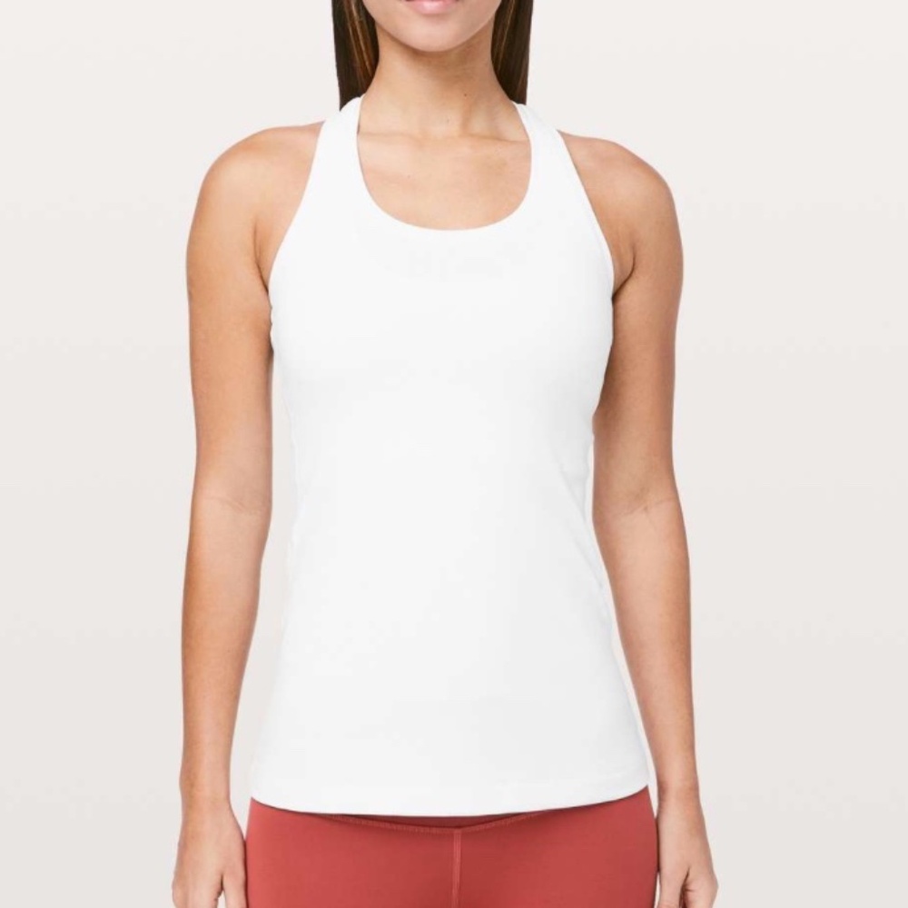 Lululemon Cool Racerback II White Size 6
